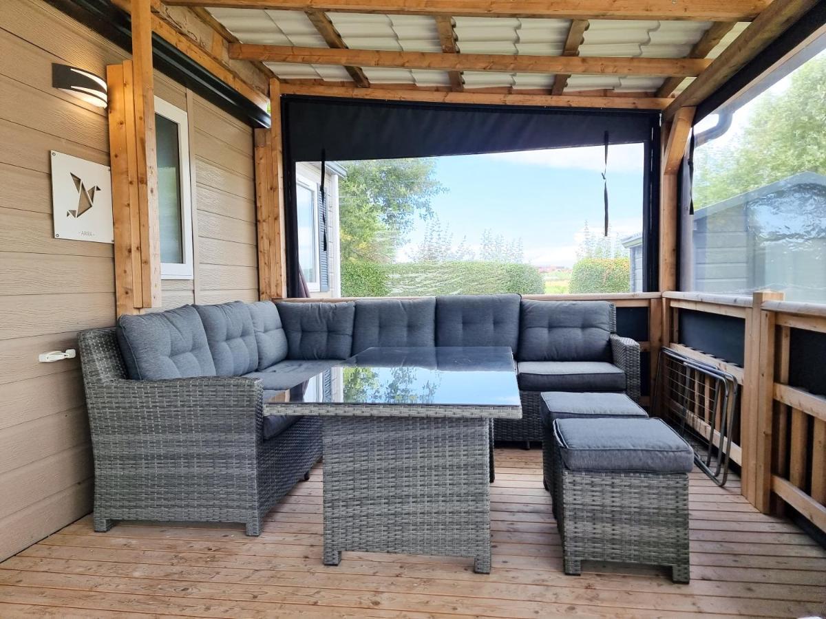 Prachtig Chalet Ok50 D12 Op Familiecamping Oostkapelle Exteriör bild